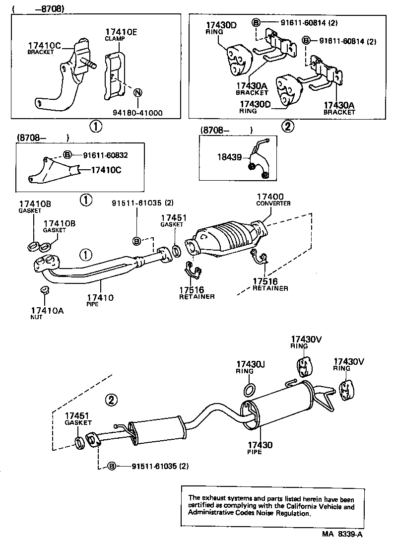  VAN |  EXHAUST PIPE