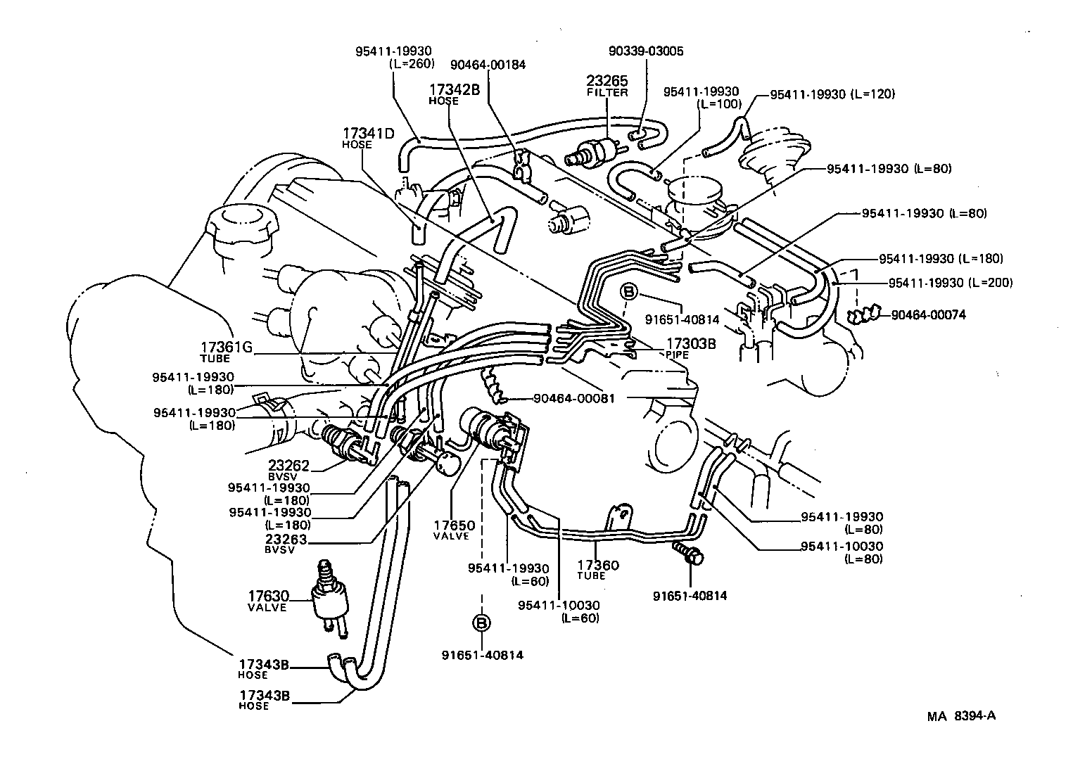  CELICA |  VACUUM PIPING