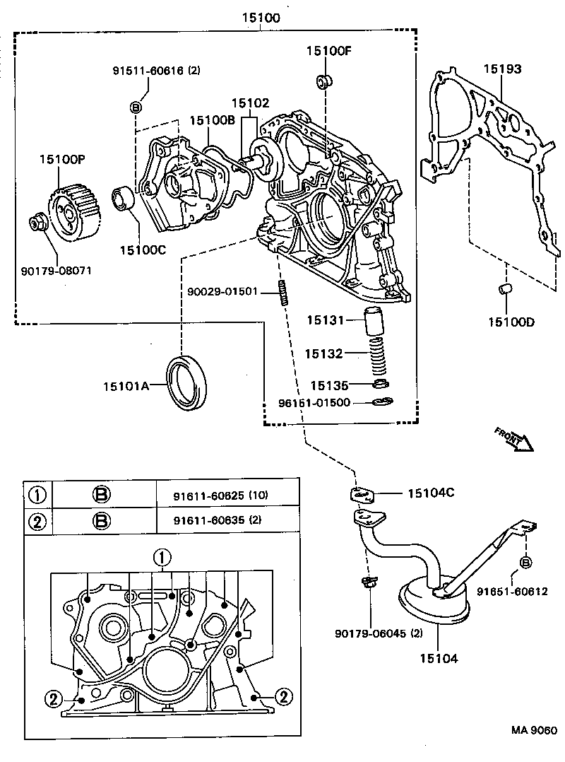  CAMRY |  ENGINE OIL PUMP