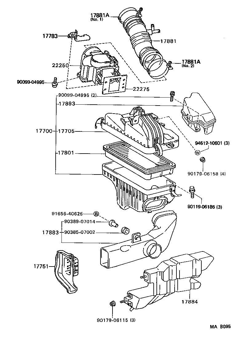  CAMRY |  AIR CLEANER