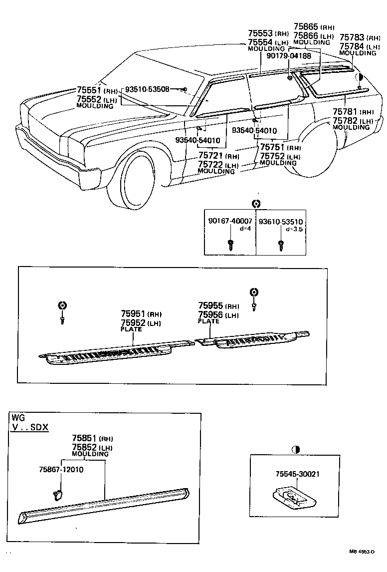  CROWN |  SIDE MOULDING
