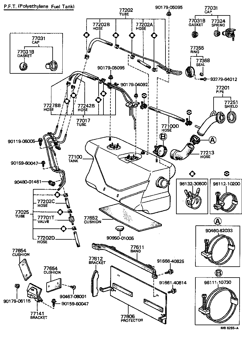 CARINA |  FUEL TANK TUBE
