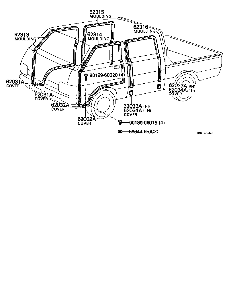  HIACE |  INSIDE TRIM BOARD