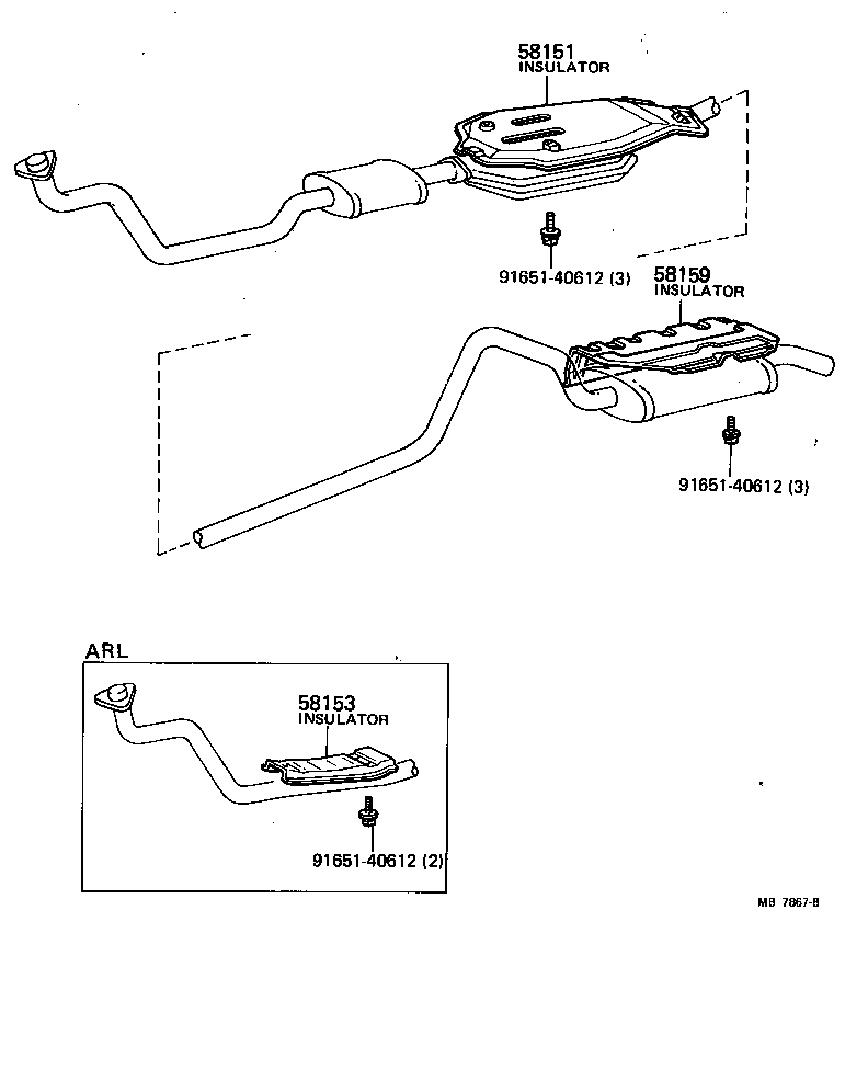  CELICA |  FLOOR INSULATOR