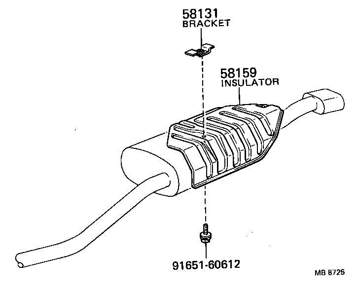  TERCEL |  FLOOR INSULATOR