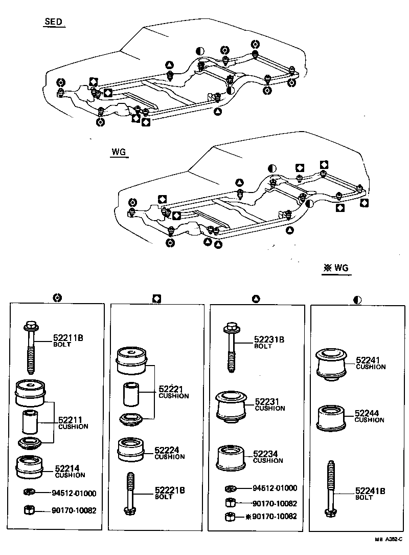  CROWN |  BODY MOUNTING