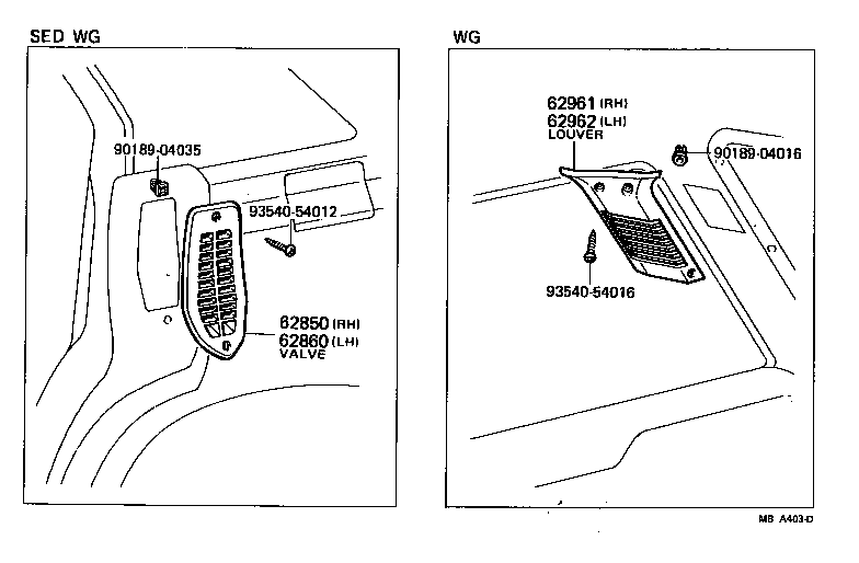 CROWN |  ROOF SIDE VENTILATOR