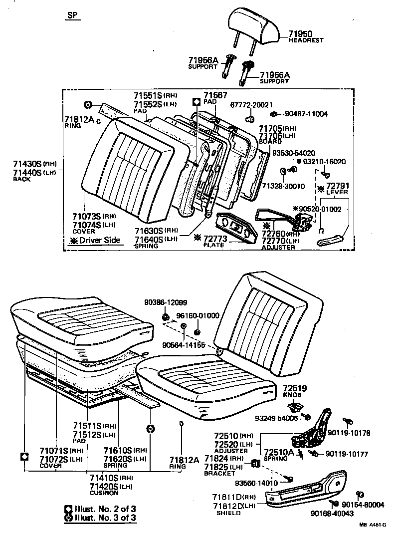  CROWN |  FRONT SEAT SEAT TRACK
