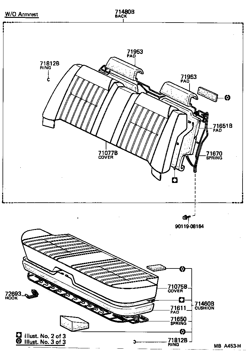  CROWN |  REAR SEAT SEAT TRACK