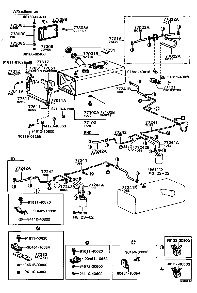  COASTER |  FUEL TANK TUBE