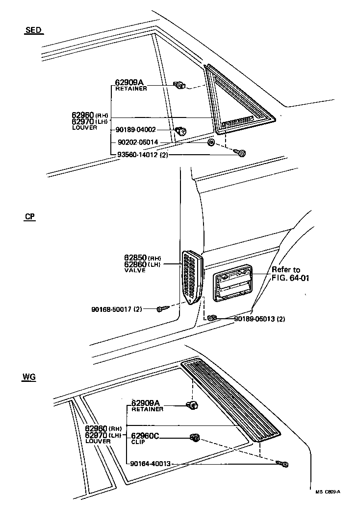  CARINA |  ROOF SIDE VENTILATOR