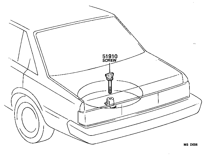  CARINA |  SPARE WHEEL CARRIER