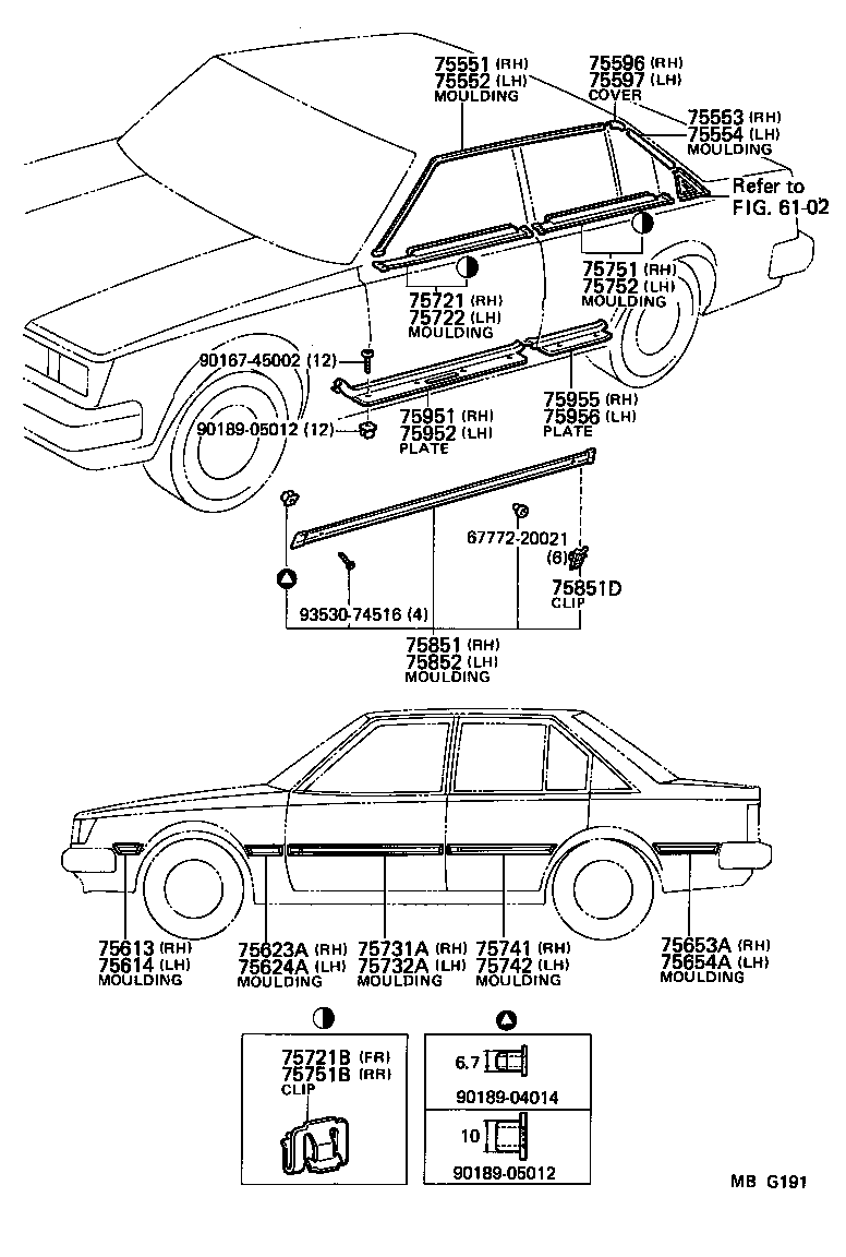  CARINA |  SIDE MOULDING