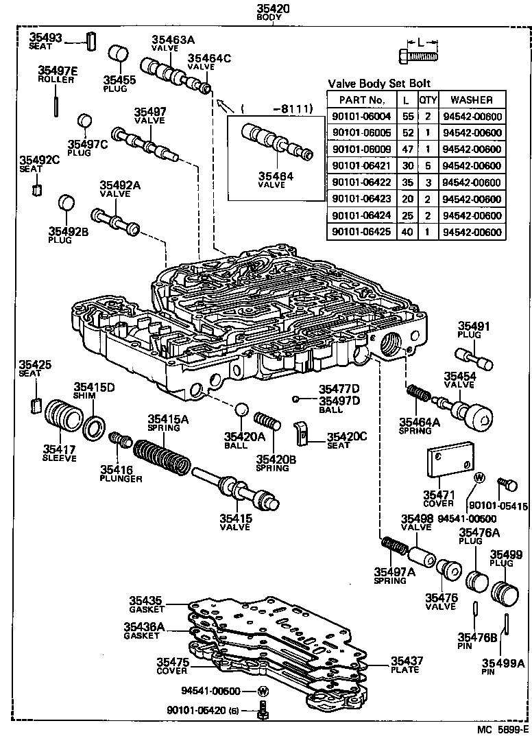  CROWN |  VALVE BODY OIL STRAINER ATM