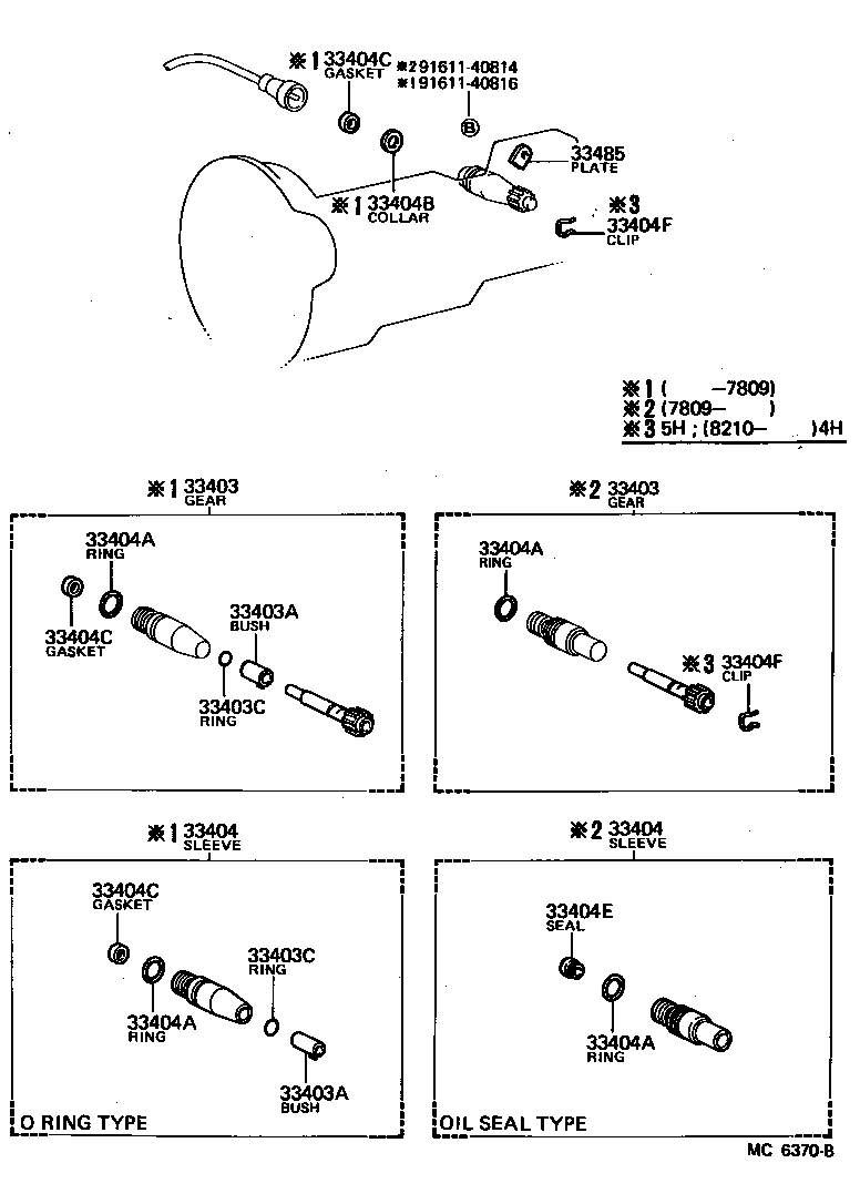  HIACE |  SPEEDOMETER DRIVEN GEAR MTM