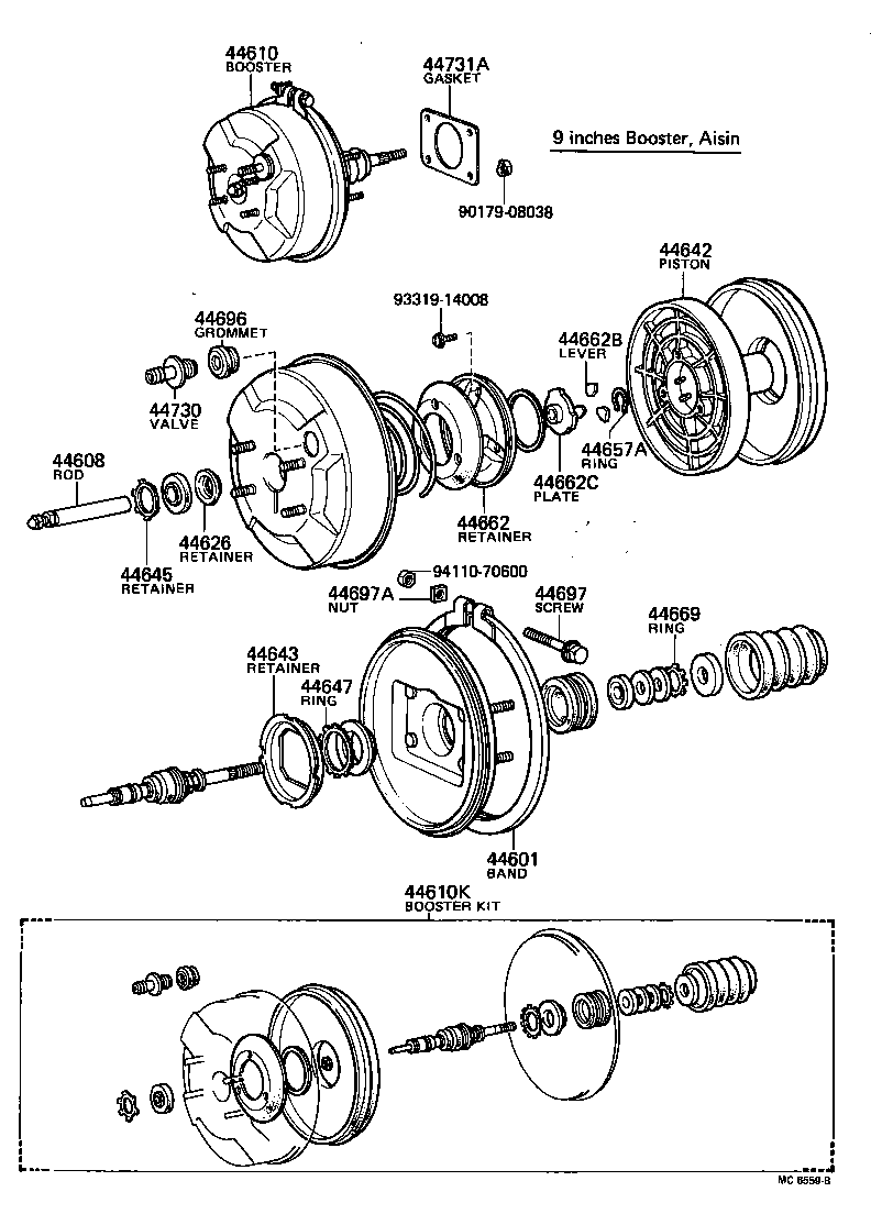  CROWN |  BRAKE BOOSTER VACUUM TUBE