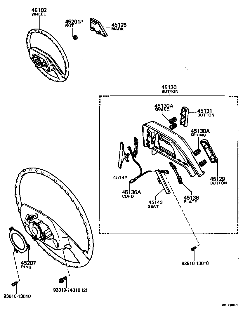  CARINA |  STEERING WHEEL