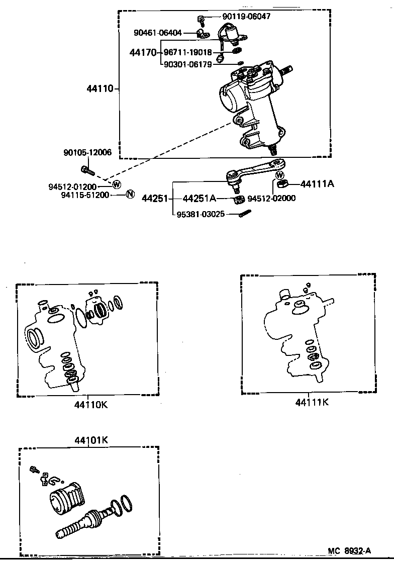  CROWN |  STEERING COLUMN SHAFT