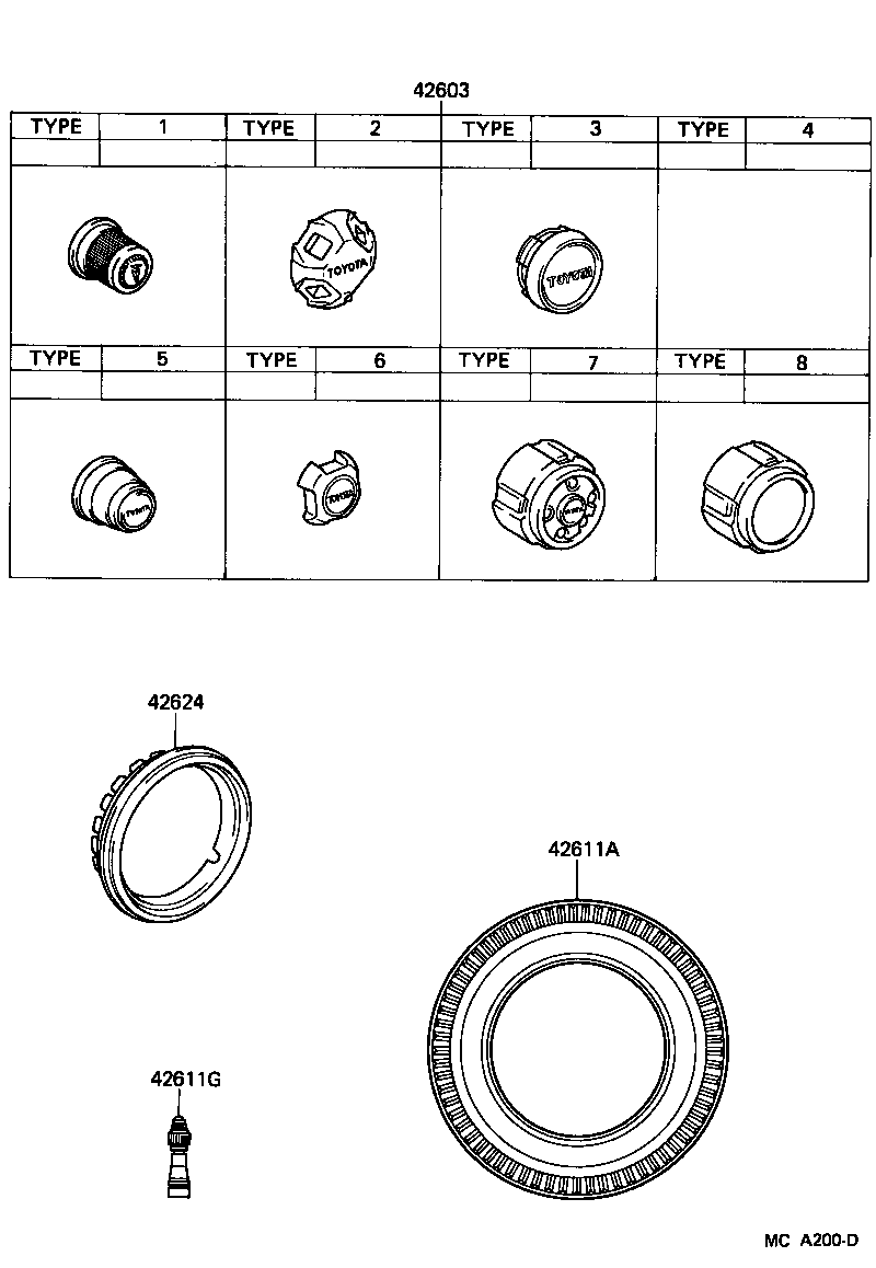  VAN |  DISC WHEEL WHEEL CAP