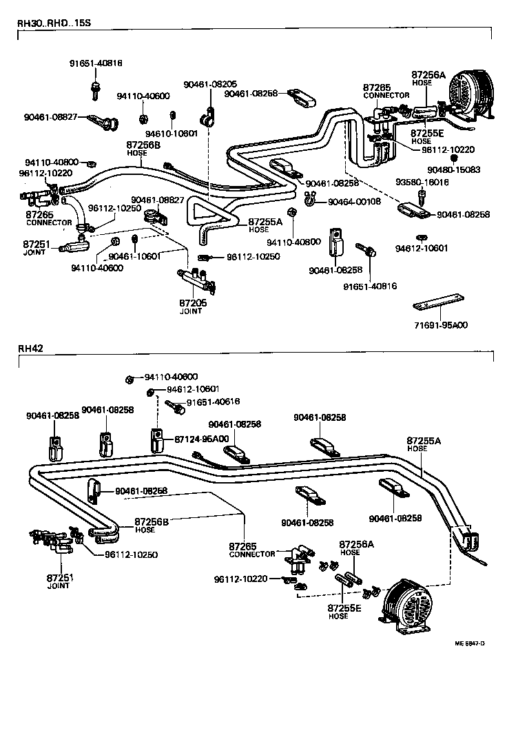  HIACE |  HEATING AIR CONDITIONING WATER PIPING