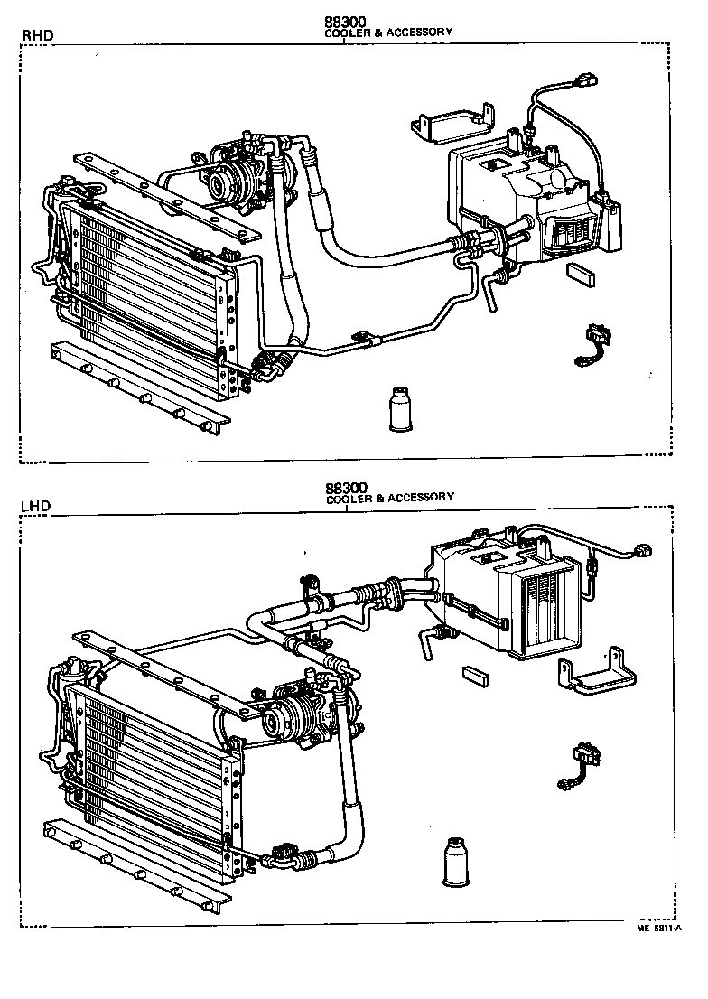  CELICA |  HEATING AIR CONDITIONING SET