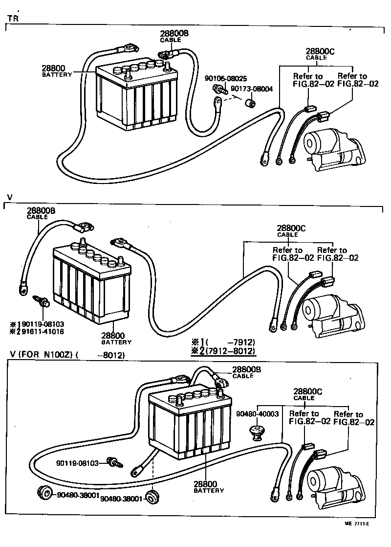  HIACE |  BATTERY BATTERY CABLE