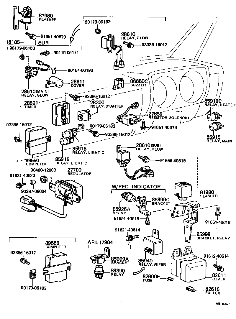  HIACE |  SWITCH RELAY COMPUTER