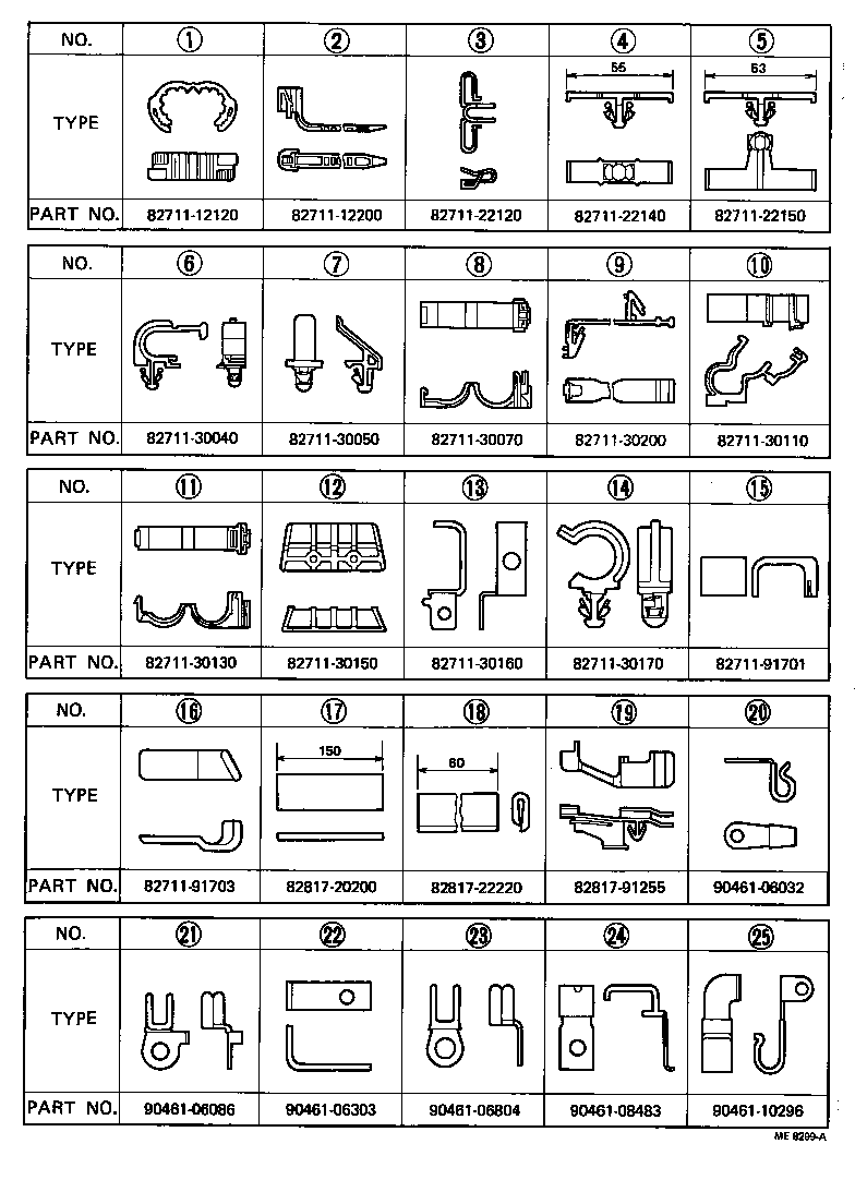  CROWN |  WIRING CLAMP