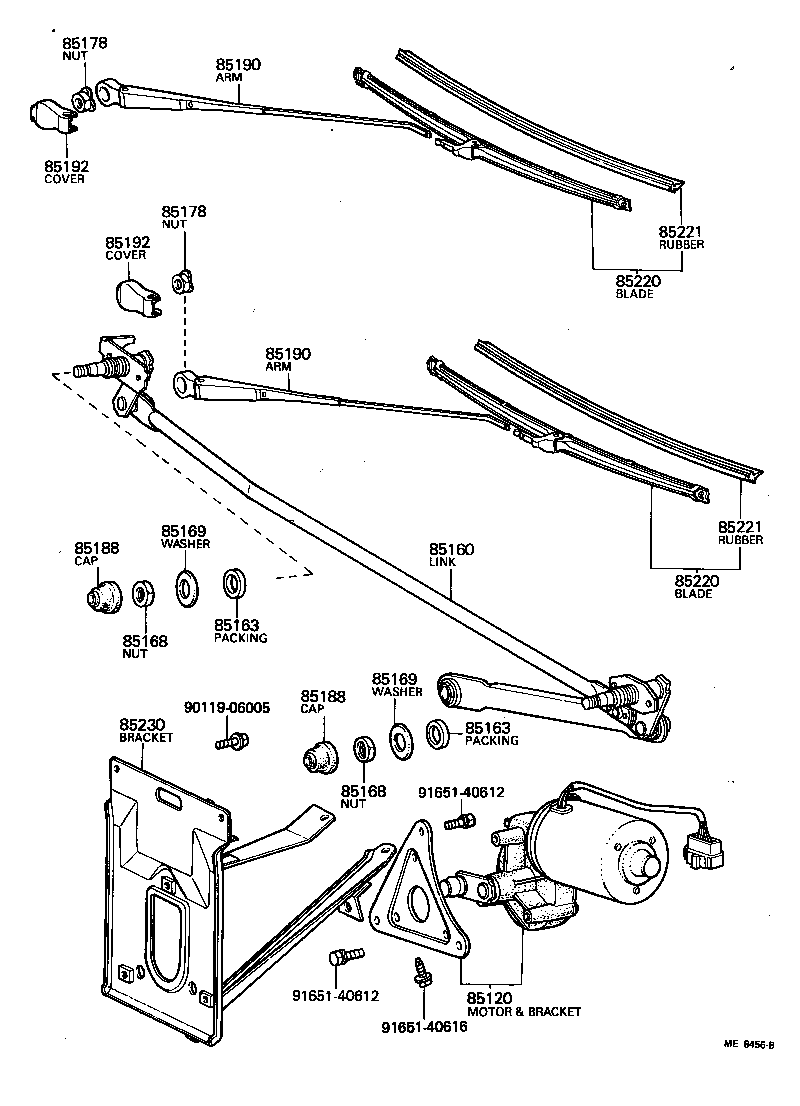  HIACE |  WINDSHIELD WIPER