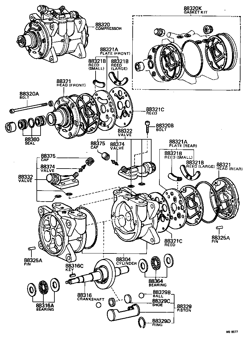  CROWN |  HEATING AIR CONDITIONING COMPRESSOR