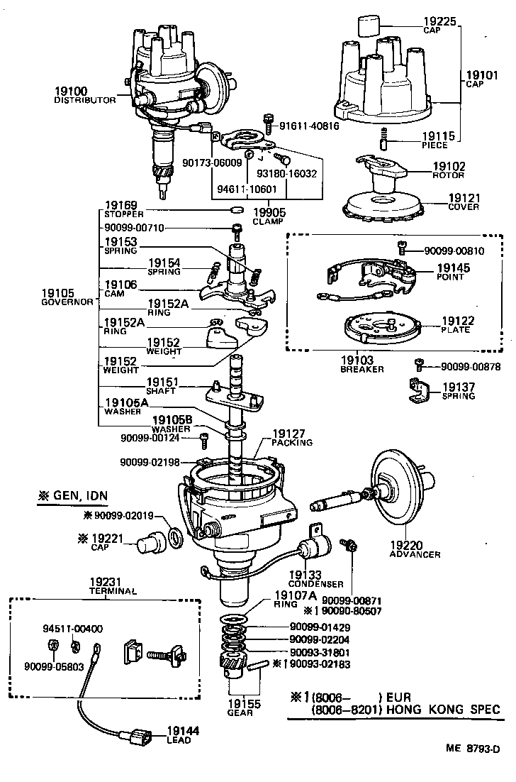  HIACE |  DISTRIBUTOR