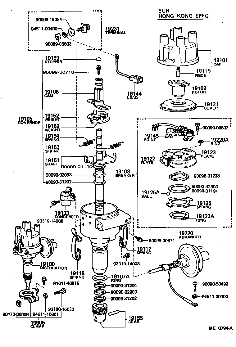  HIACE |  DISTRIBUTOR