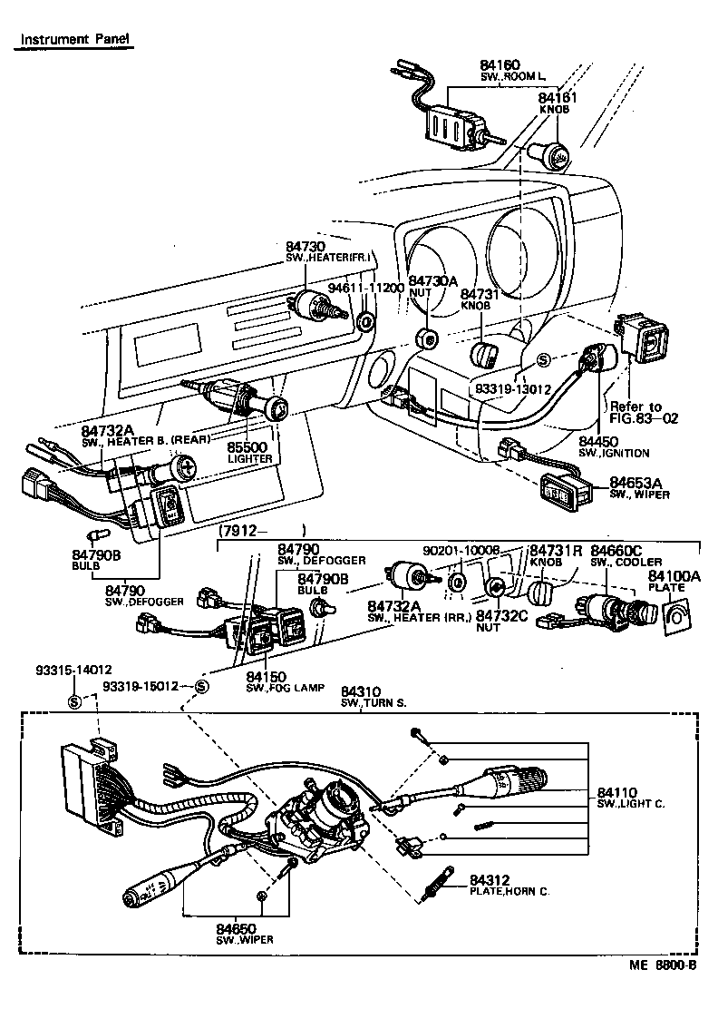  HIACE |  SWITCH RELAY COMPUTER