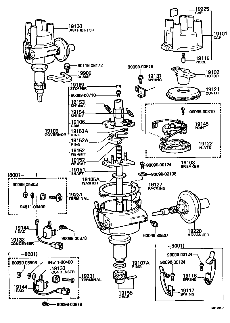  HIACE |  DISTRIBUTOR