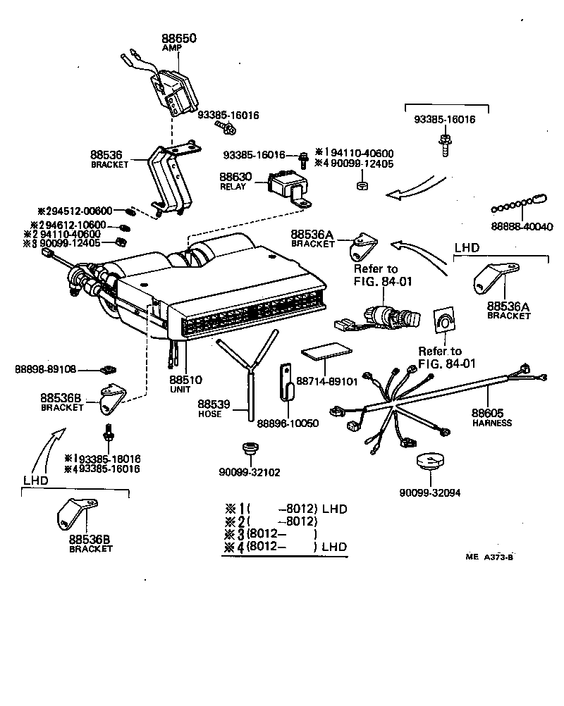  HIACE |  HEATING AIR CONDITIONING COOLER UNIT