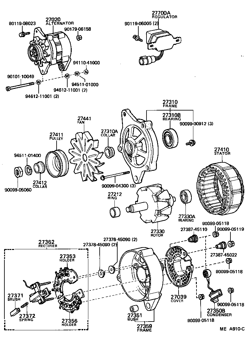  CARINA |  ALTERNATOR