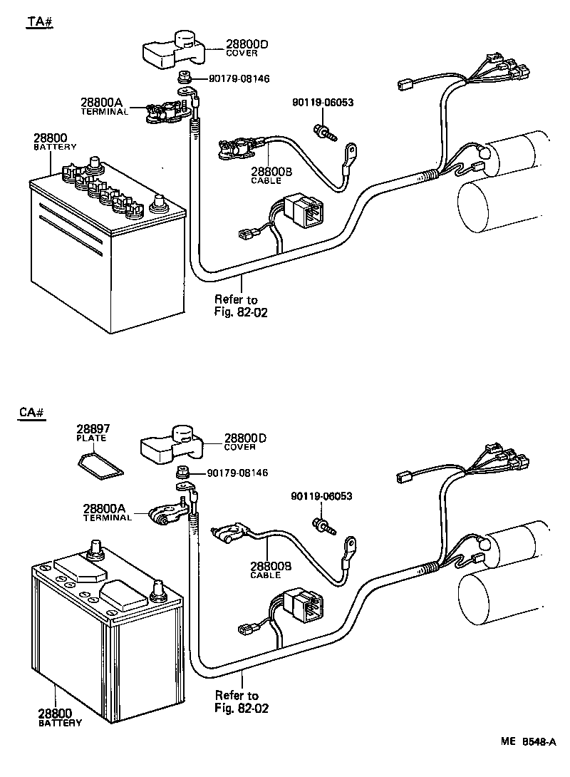  CARINA |  BATTERY BATTERY CABLE