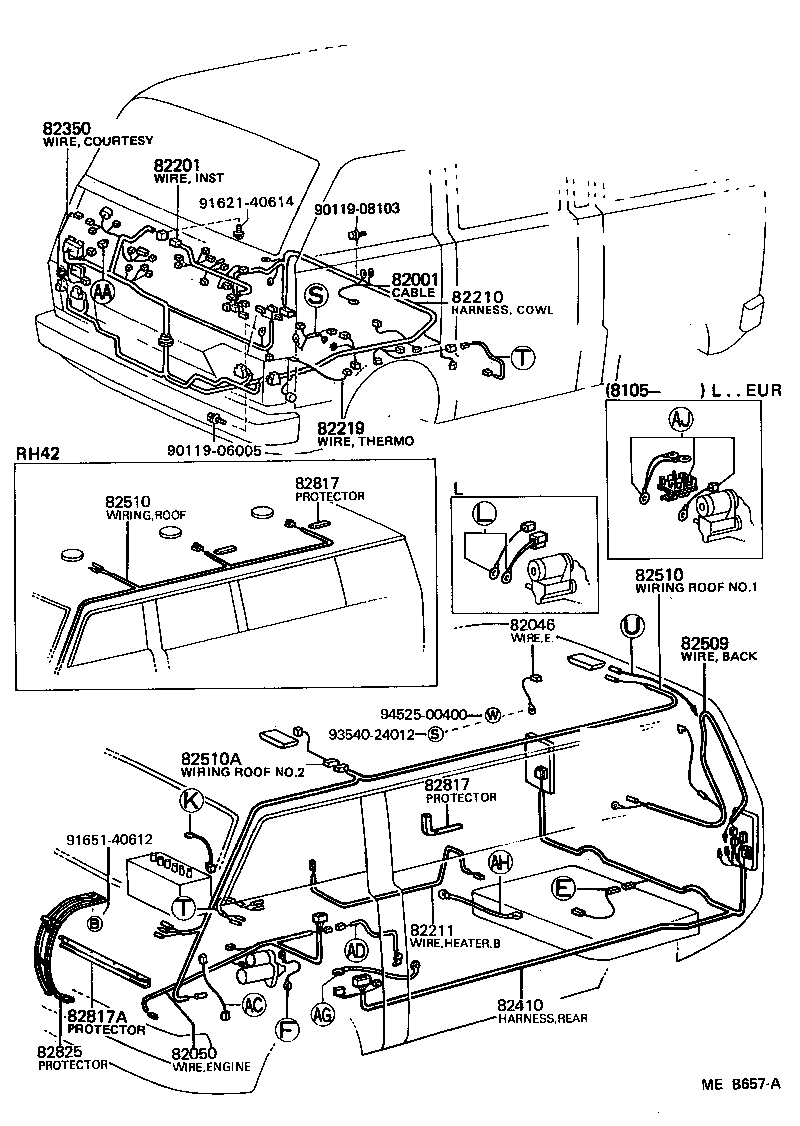  HIACE |  WIRING CLAMP