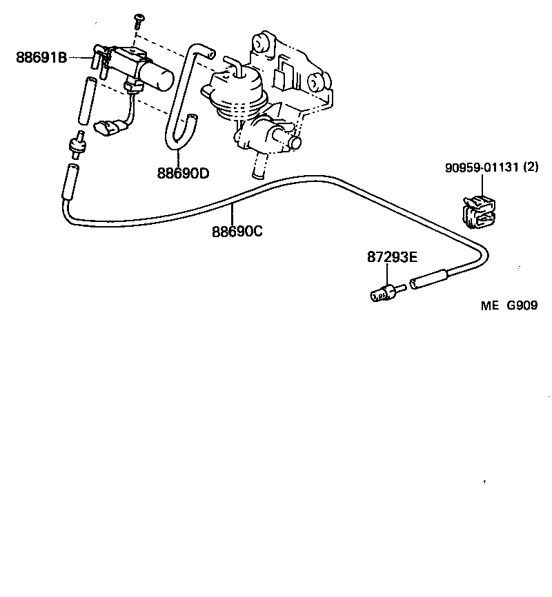  SUPRA |  HEATING AIR CONDITIONING VACUUM PIPING