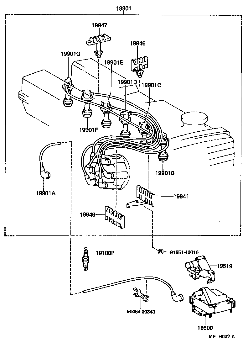  SUPRA |  IGNITION COIL SPARK PLUG