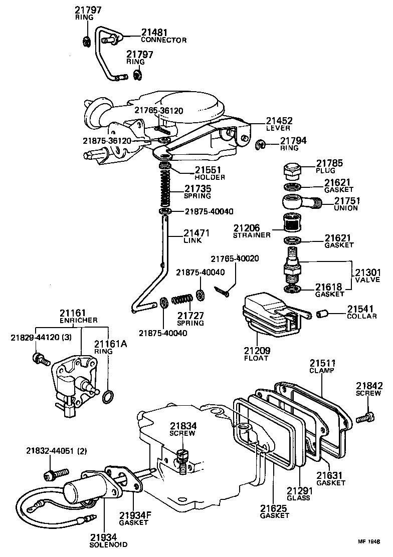  COASTER |  CARBURETOR