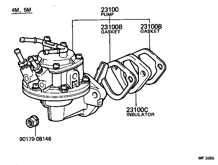  CROWN |  FUEL PUMP PIPE