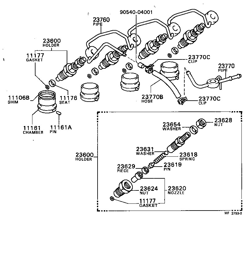  CARINA |  INJECTION NOZZLE