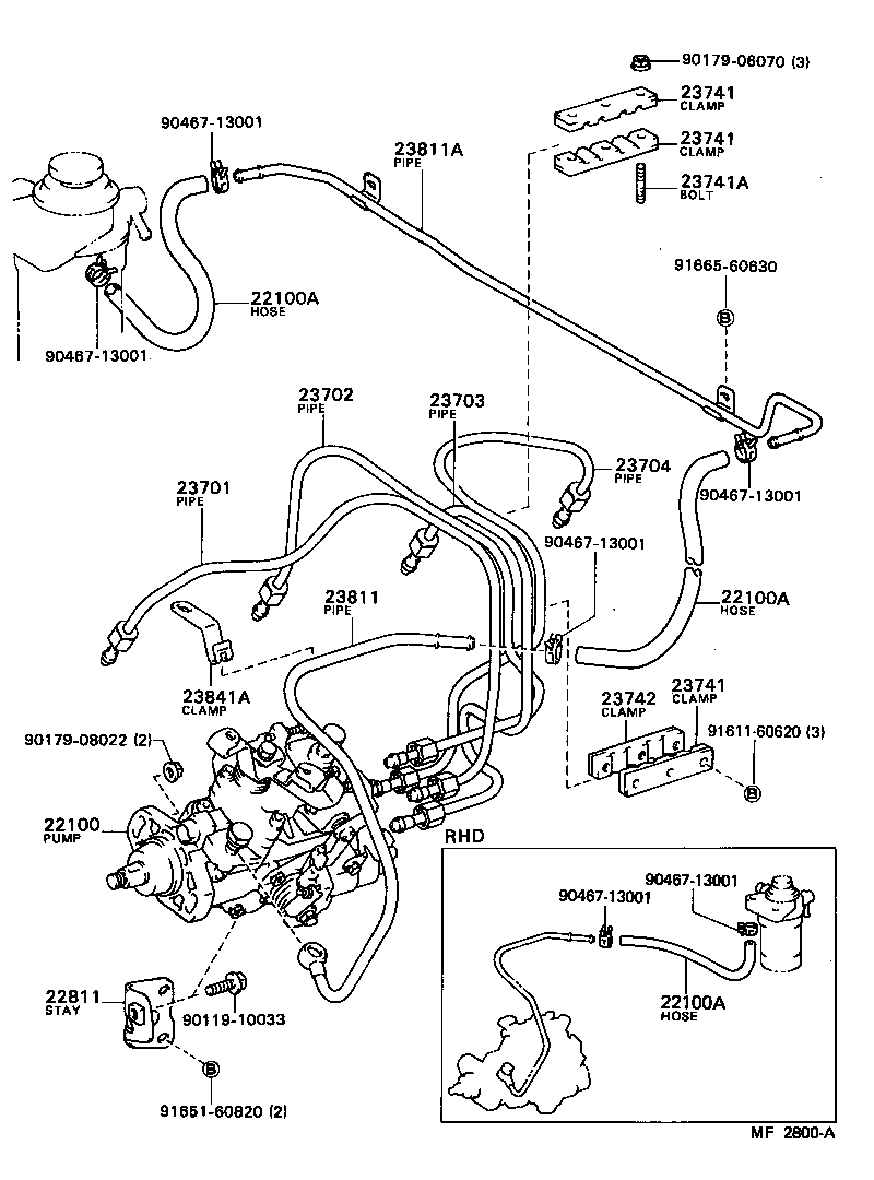  CARINA |  INJECTION PUMP ASSEMBLY