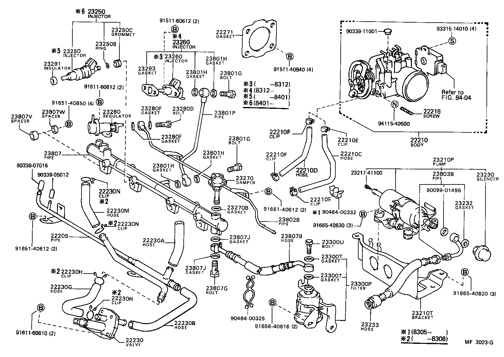  CAMRY |  FUEL INJECTION SYSTEM