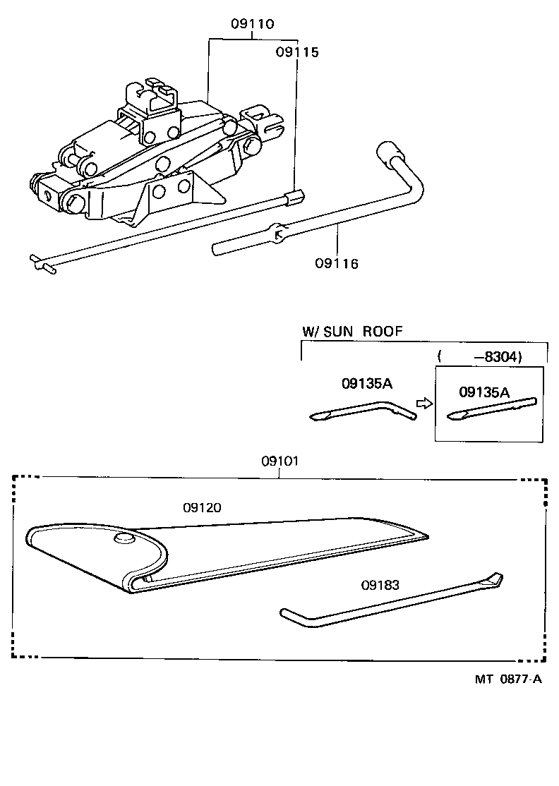  CAMRY |  STANDARD TOOL