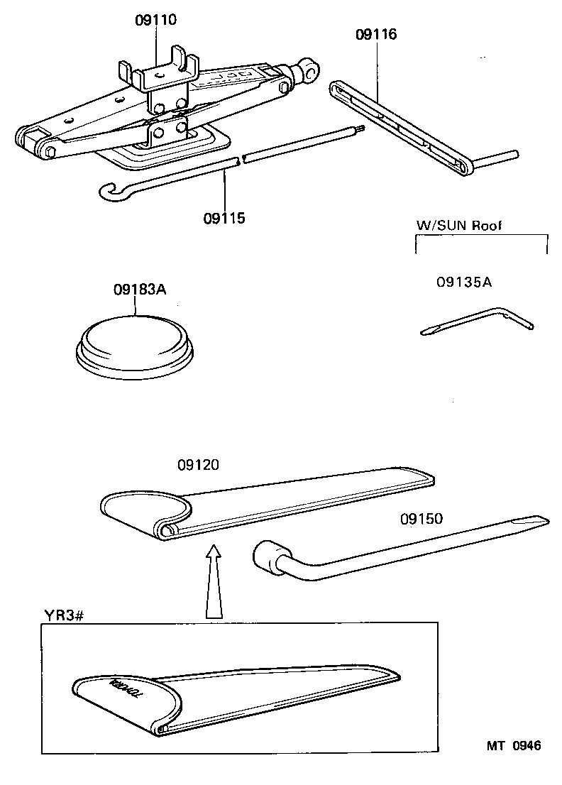  VAN |  STANDARD TOOL