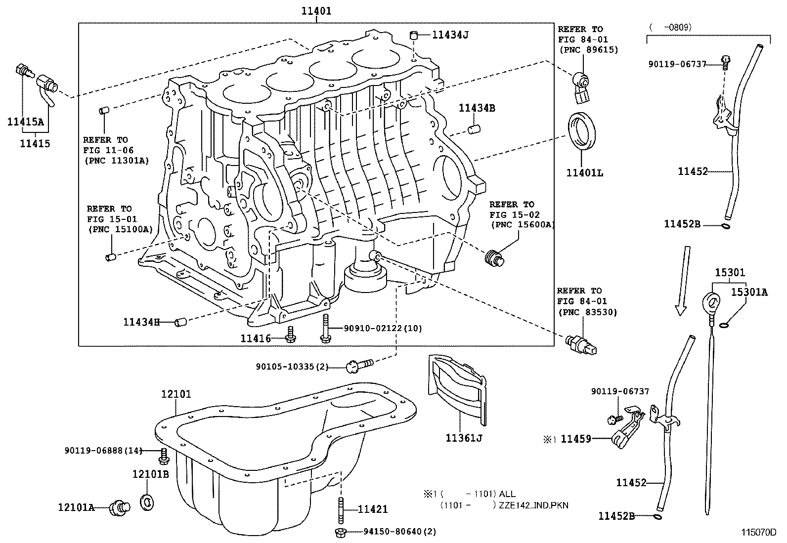  COROLLA ALTIS |  CYLINDER BLOCK