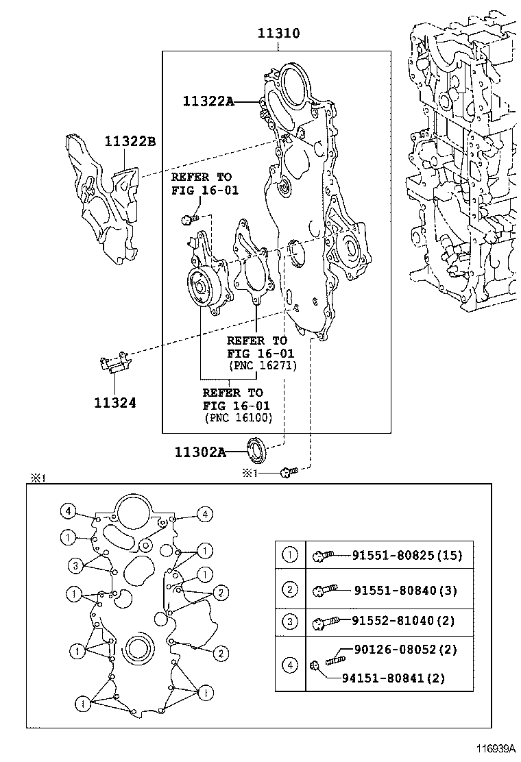  ETIOS LIVA CROSS |  TIMING GEAR COVER REAR END PLATE