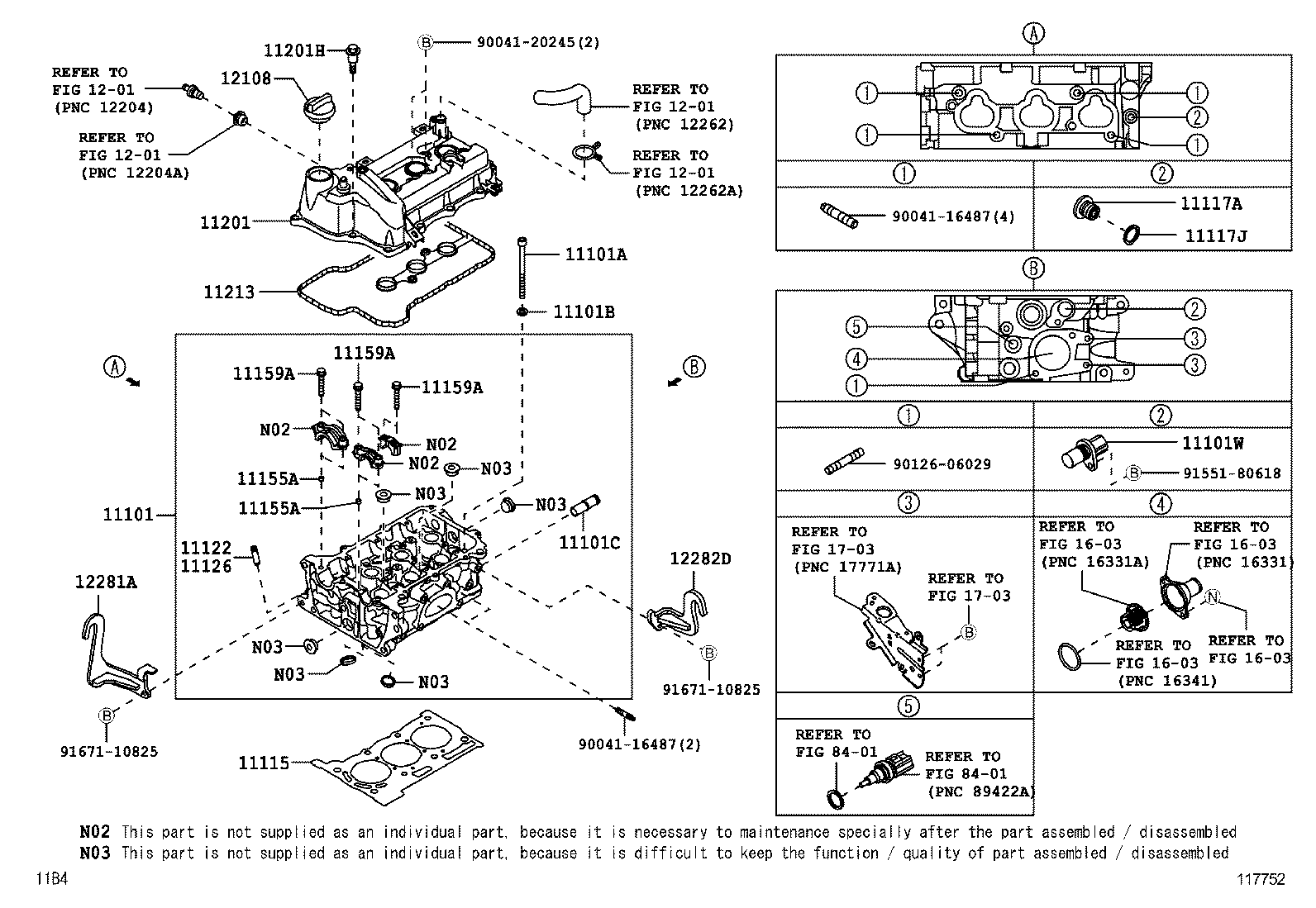  AGYA WIGO |  CYLINDER HEAD